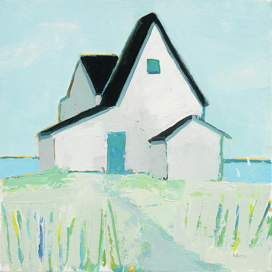 Architecture Painting - Cottage By The Sea #2 by Phyllis Adams
