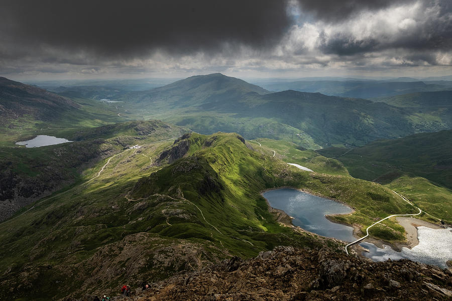 Crib Goch View Snowdonia Photograph By Nigel Forster