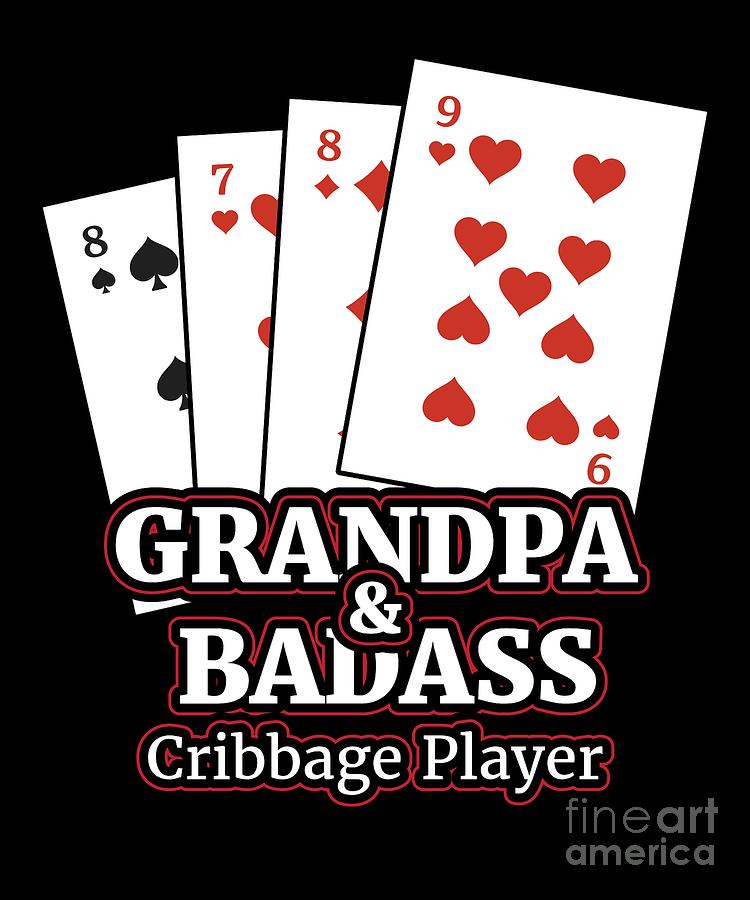 Cribbage T Shirt Gift For Cribbage Card Players And Teams For