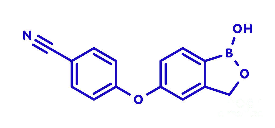 Crisaborole Eczema Drug Molecule Photograph By Molekuul/science Photo ...