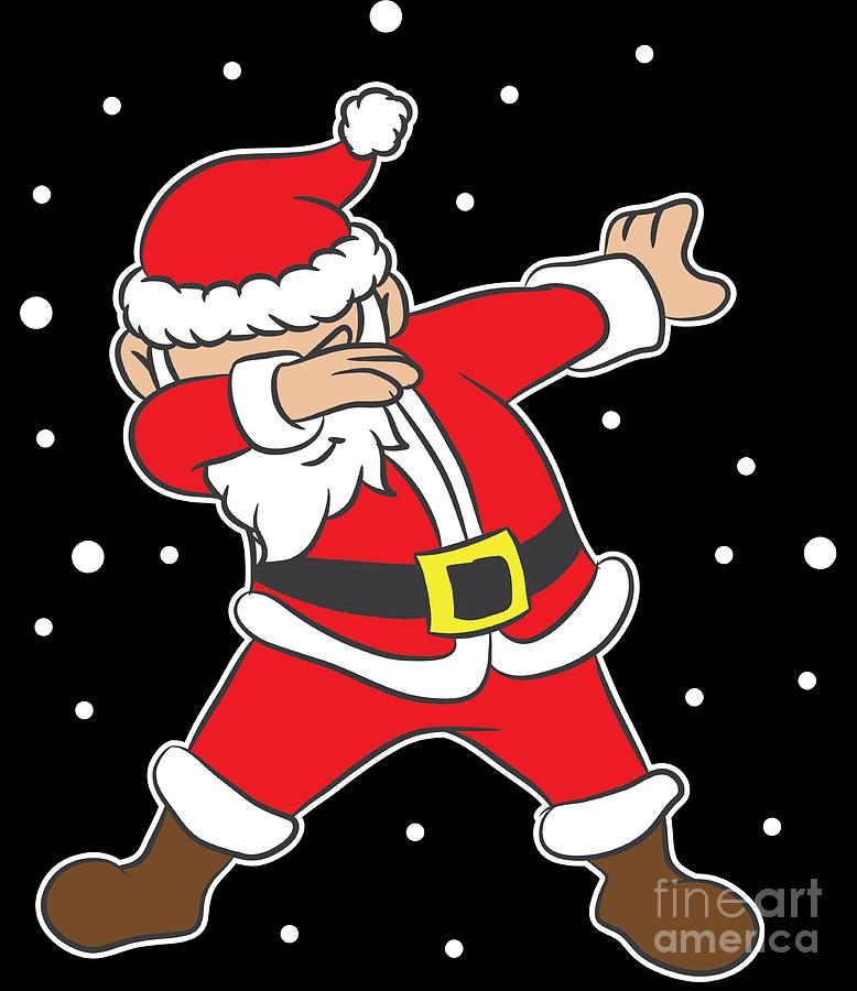 Dabbing Santa Claus Dab Merry Dabmas Christmas Xmas Gift 1 Digital Art ...