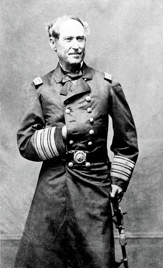 David Farragut, American Naval Hero Photograph by Science Source - Pixels