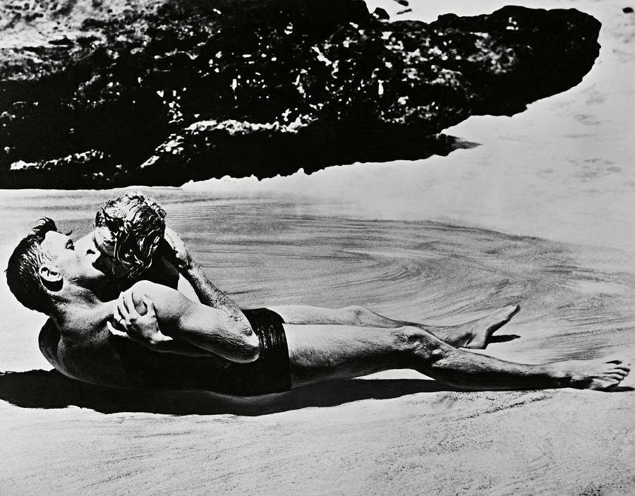 DEBORAH KERR and BURT LANCASTER in FROM HERE TO ETERNITY -1953-. #2 Photograph by Album