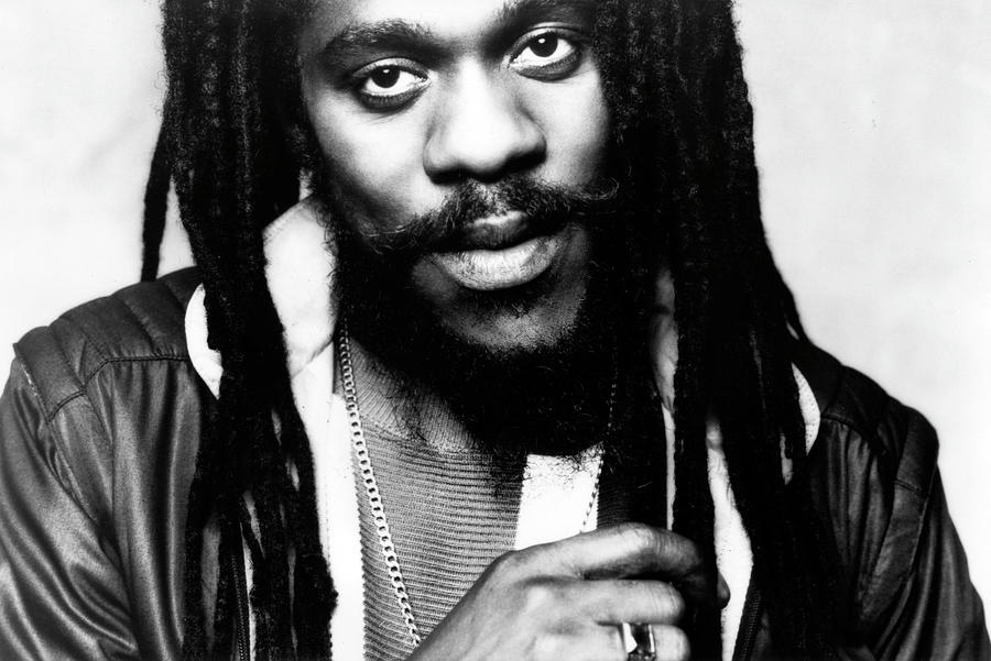 Black And White Photograph - Dennis Brown #2 by Afro Newspaper/gado