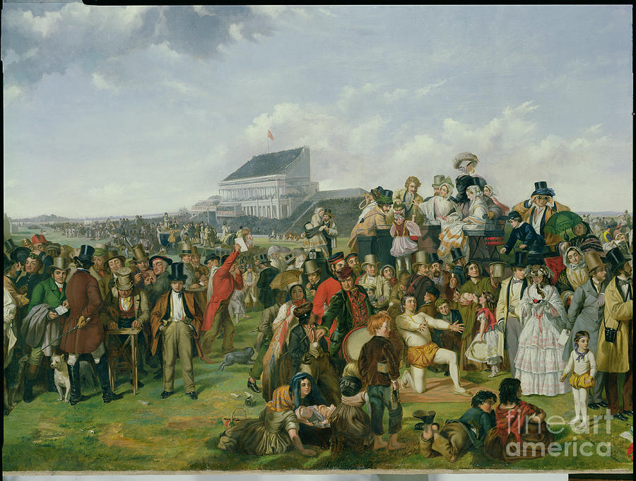 Derby Day Painting by William Powell Frith - Fine Art America