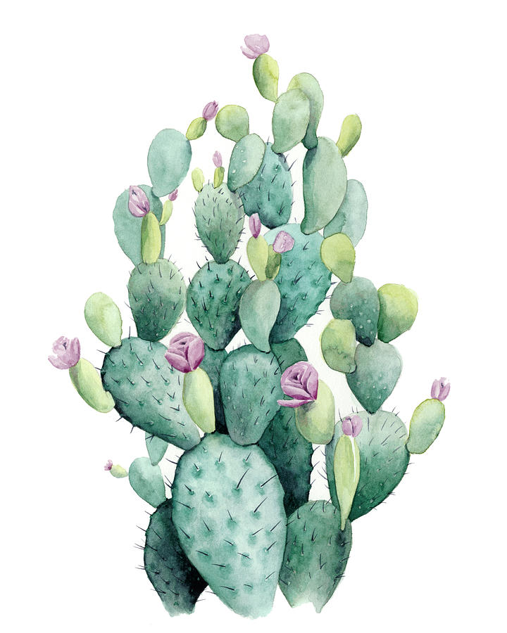 Flower Painting - Desert Blooms I #2 by Grace Popp