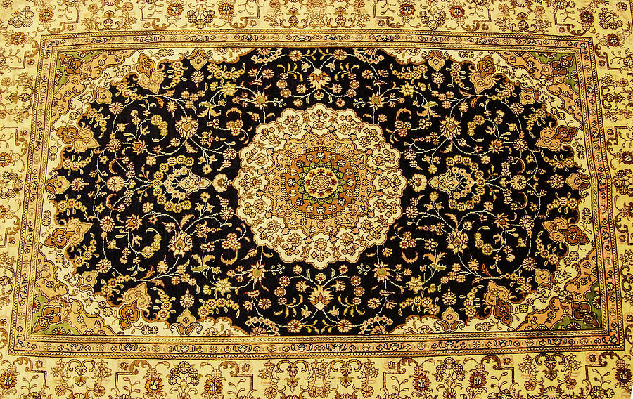Details of hand woven carpets   #2 Photograph by Steve Estvanik
