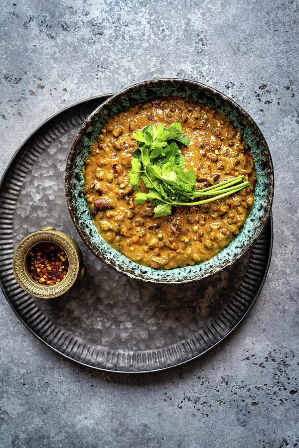 Dhal Makhani With Lentils And Beans india #2 Photograph by Lucy Parissi