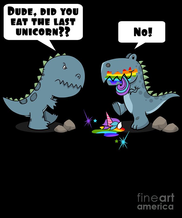 dinosaur ate last unicorn