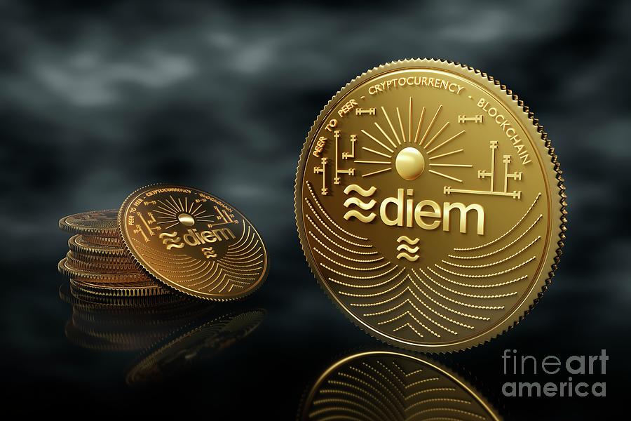 Diem Cryptocurrency #2 Photograph by Patrick Landmann/science Photo Library
