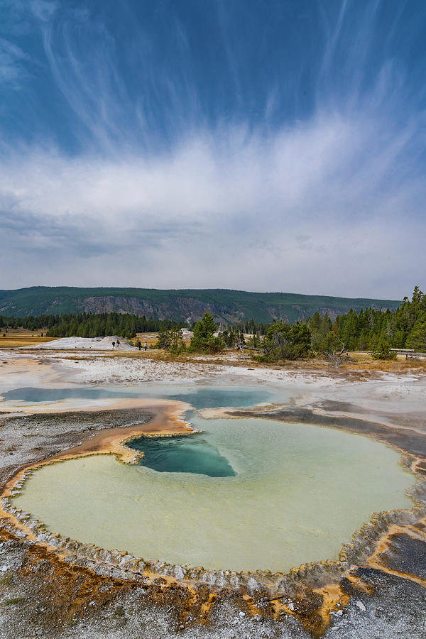 Doublet Pool Hot Spring #2 Photograph by Jeff Foott