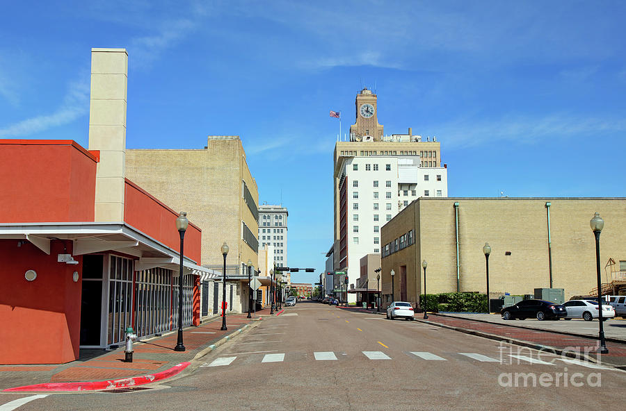 Downtown Beaumont Texas 2 by Denis Tangney Jr