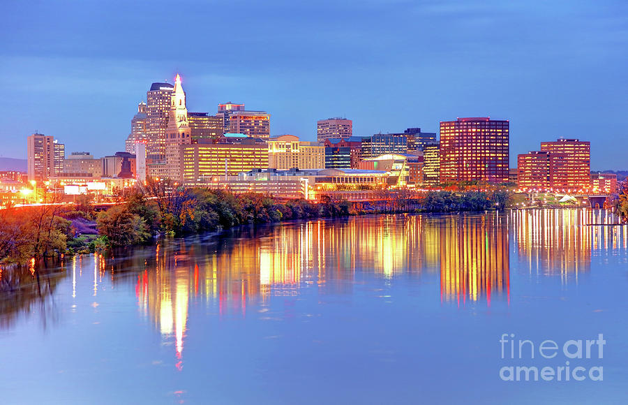 Downtown Hartford Connecticut Skyline Photograph By Denis Tangney Jr