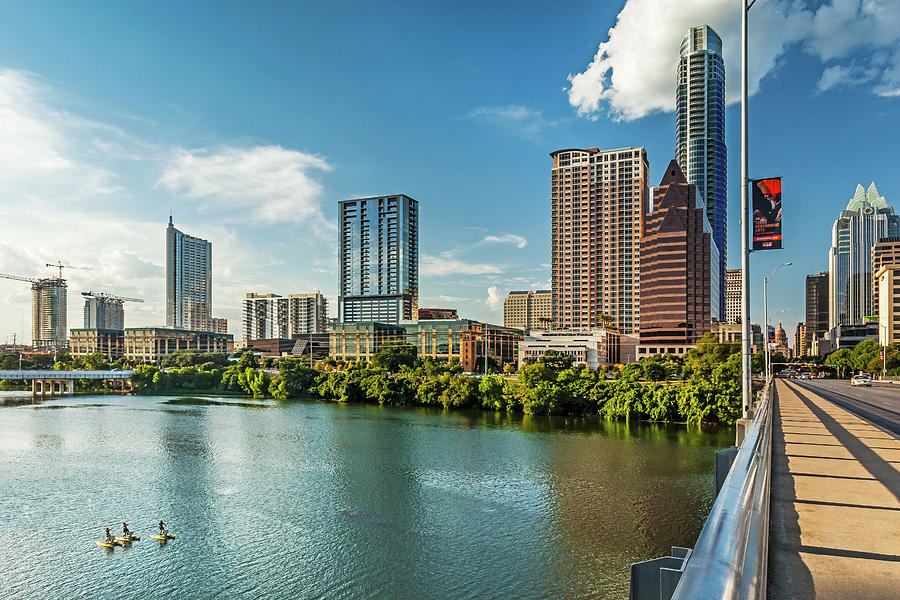 Downtown Skyline, Austin, Texas #2 Digital Art by Milton Photography