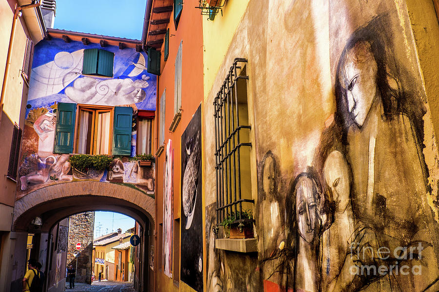 Dozza the painted city - Bologna - Emilia Romagna - Italy #2 Photograph by Luca Lorenzelli