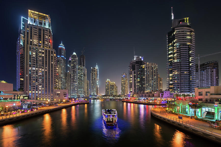 Dubai Marina #2 Photograph by Enyo Manzano Photography
