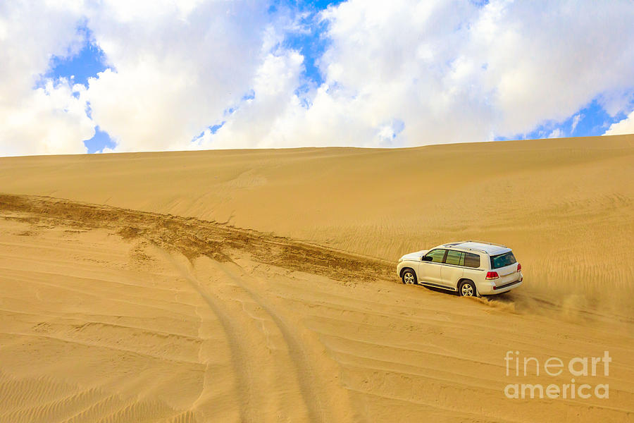 Dune Bashing Qatar #2 Photograph by Benny Marty