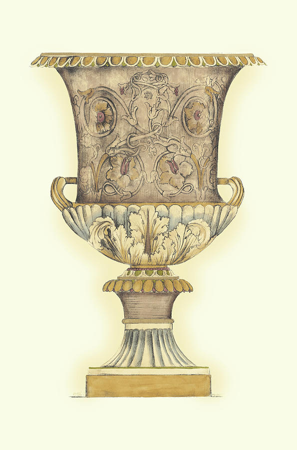 Urns Painting - Dusty Urn Sketch IIi #2 by Jennifer Goldberger