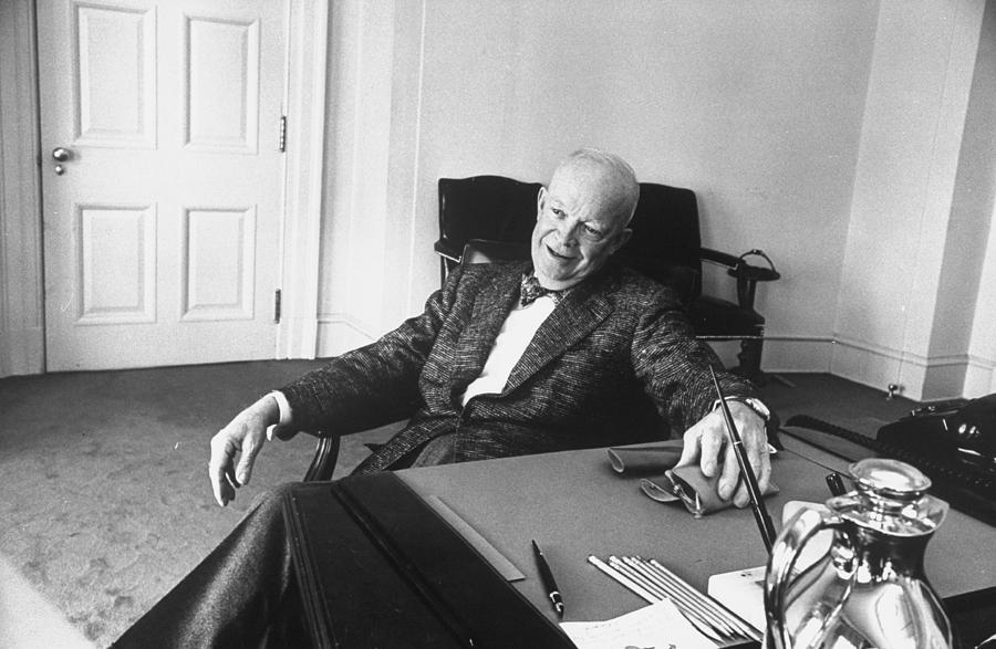 Dwight Eisenhower Photograph - Dwight D. Eisenhower #2 by Ed Clark