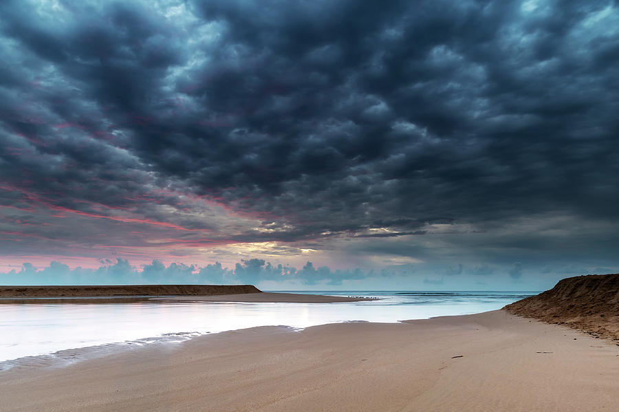 Early Morning Cloud Coverage at the Lagoon by Merrillie Redden Early Morning Cloud Coverage at the Lagoon by Merrillie Redden