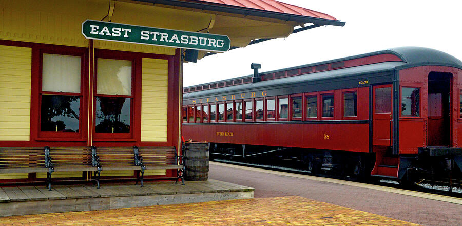 East Strasburg Station #1 Photograph by Paul W Faust - Impressions of Light