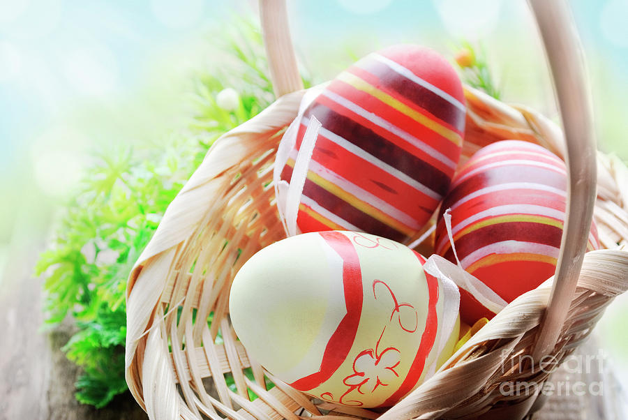 Easter Eggs #1 Photograph by Jelena Jovanovic
