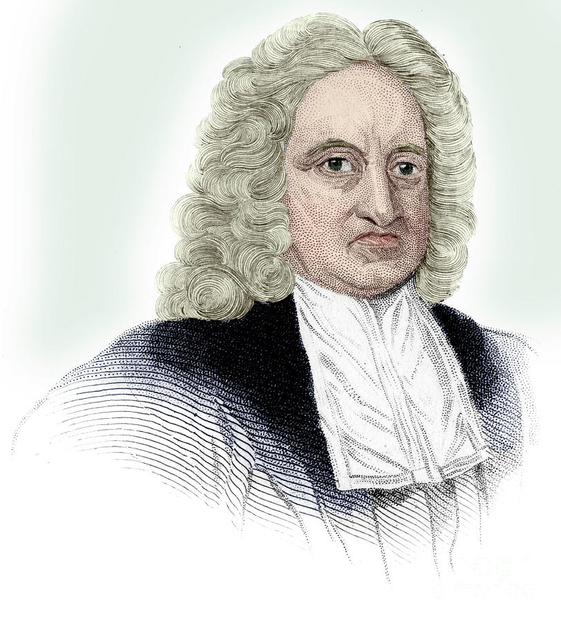 Edmond Halley English Astronomer #2 Drawing by Print Collector