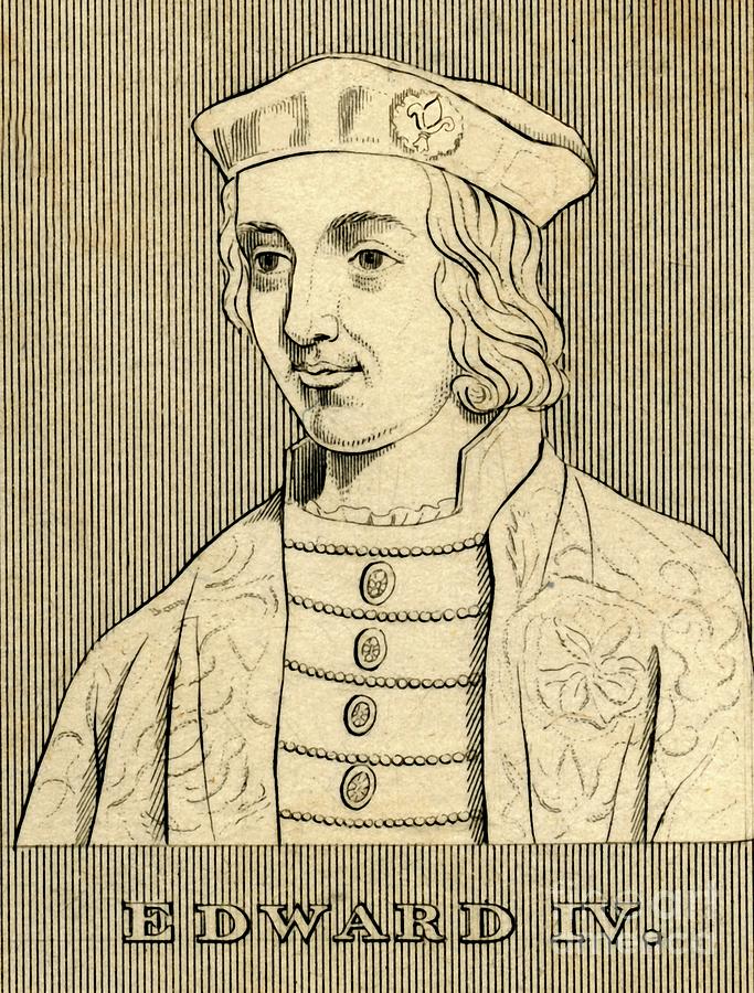 Edward Iv #2 Drawing by Print Collector