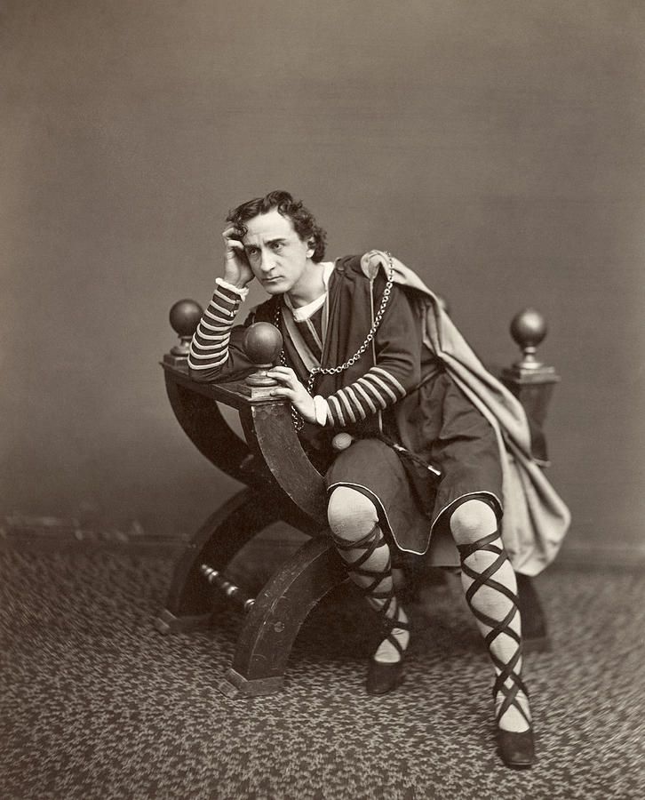 Edwin Booth Photograph by Granger