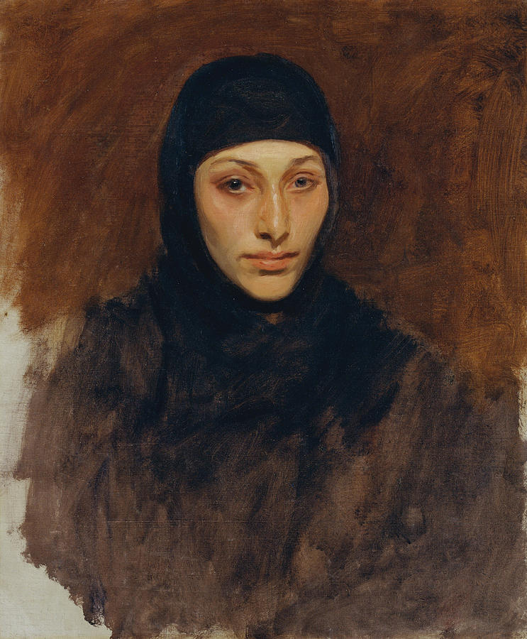 John Singer Sargent Painting - Egyptian Woman #2 by John Singer Sargent