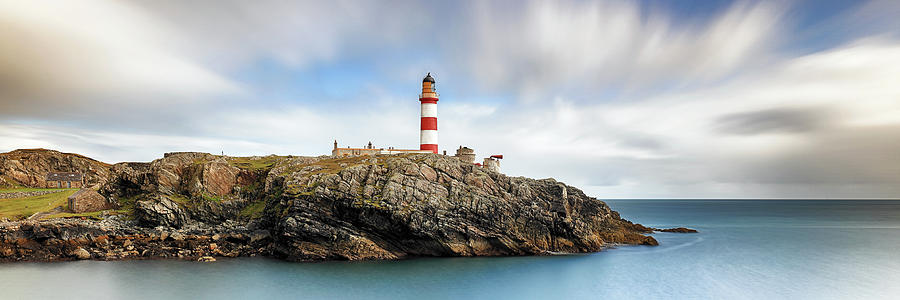 Eilean Glas lighthouse - Western Isles #1 Photograph by Grant Glendinning