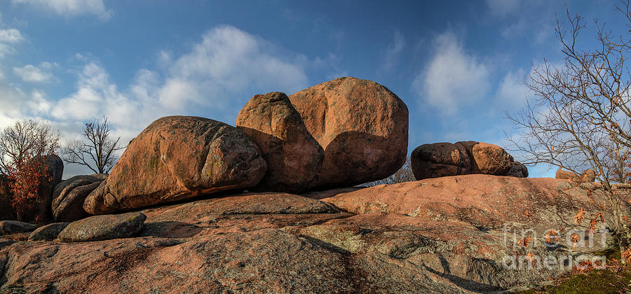 Elephant Rocks Winter #3 Photograph by Garry McMichael
