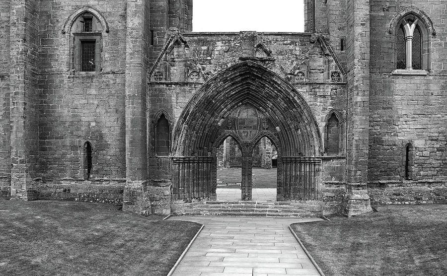 Elgin Cathedral Entrance #2 Photograph by Dave Mills