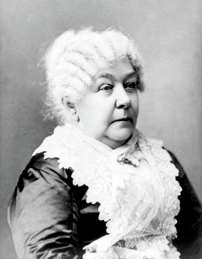 Elizabeth Cady Stanton, American #2 Photograph by Science Source