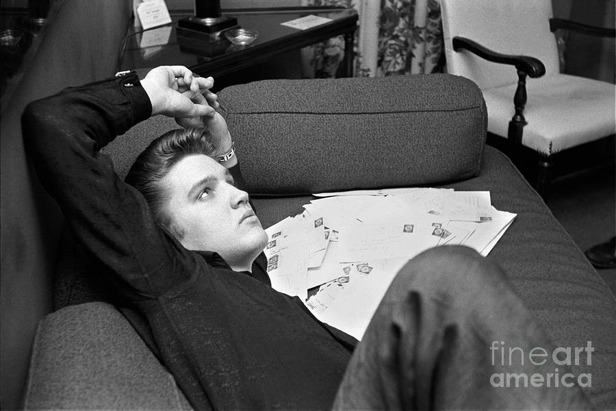 Elvis At The Warwick Photograph by Alfred Wertheimer Elvis At The Warwick Photograph by Alfred Wertheimer