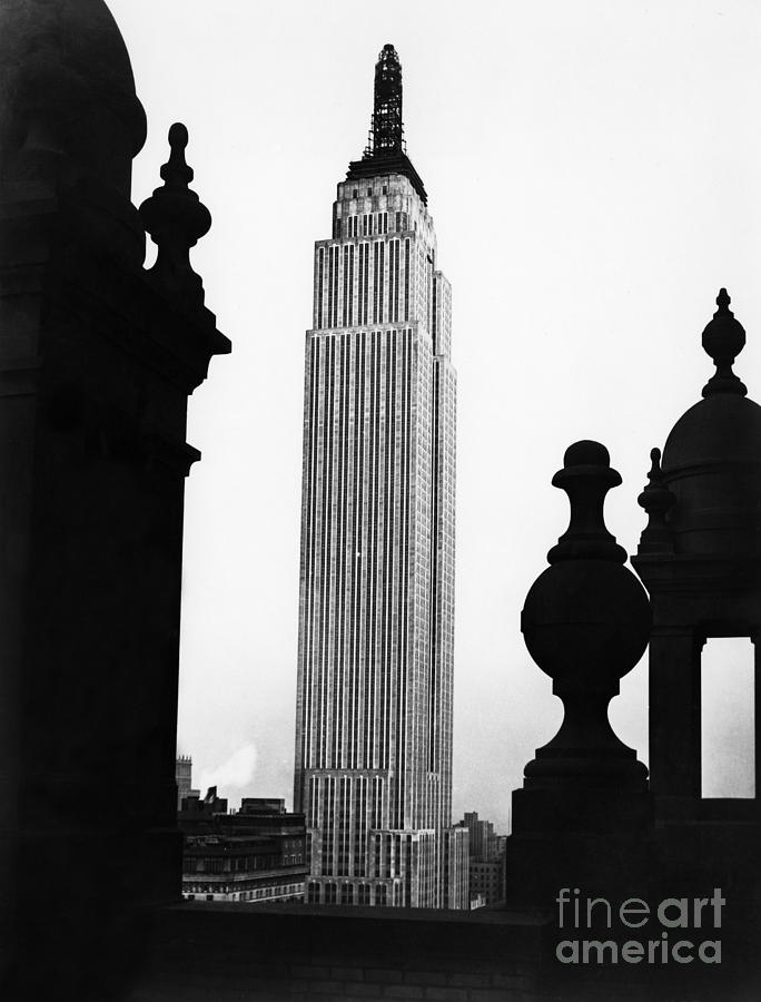 EMPIRE STATE BUILDING, c1930 #2 Photograph by Granger