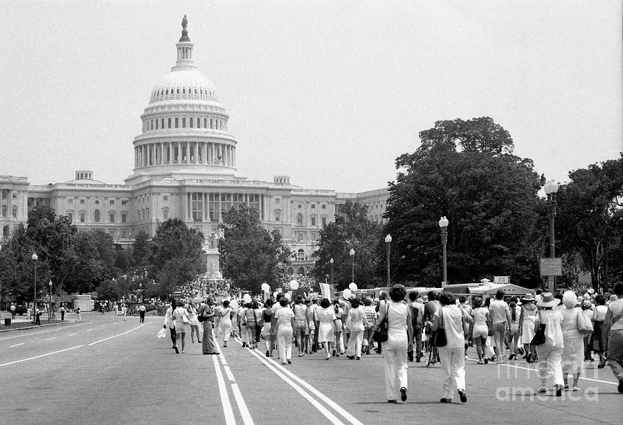 Equal Rights Amendment March On Congress #2 Photograph by Bettmann