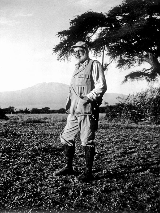 Ernest Hemingway On Safari Photograph by Earl Theisen Collection Ernest Hemingway On Safari Photograph by Earl Theisen Collection