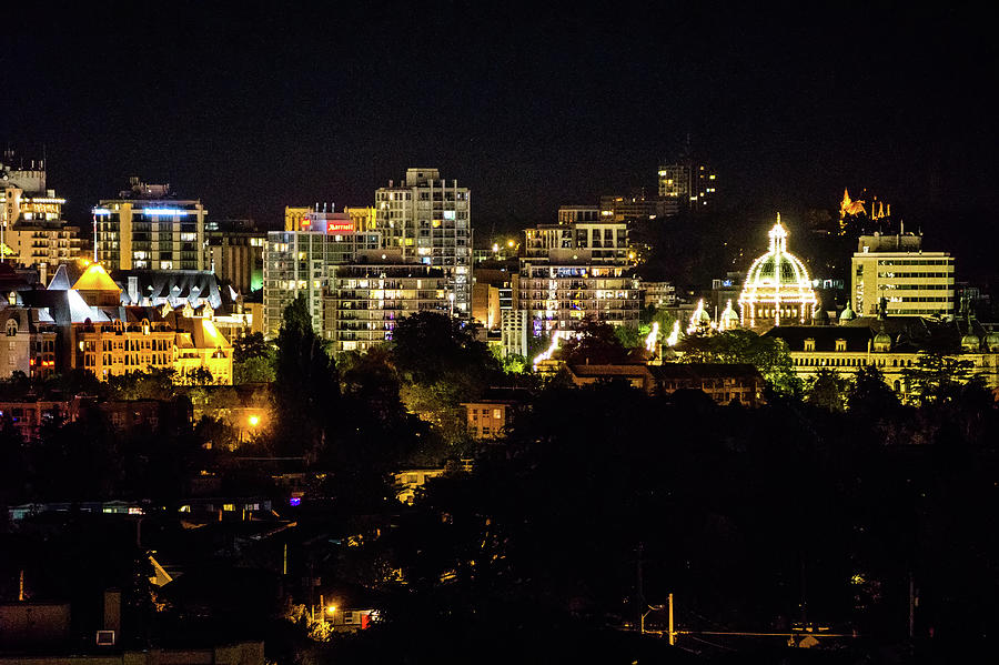 Evening Time In City Of Victoria British Columbia Canada #2 Photograph by Alex Grichenko