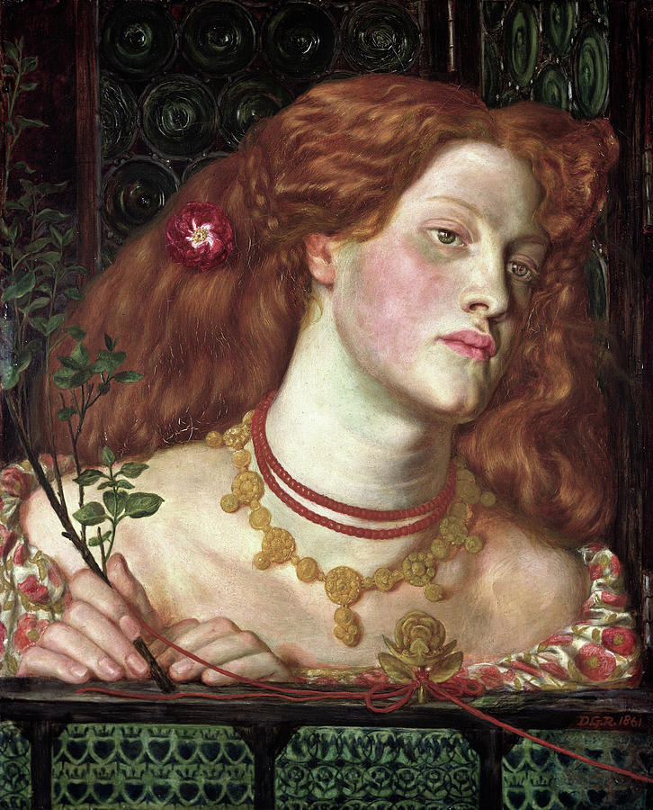 Dante Gabriel Rossetti Painting - Fair Rosamund #2 by Dante Gabriel Rossetti