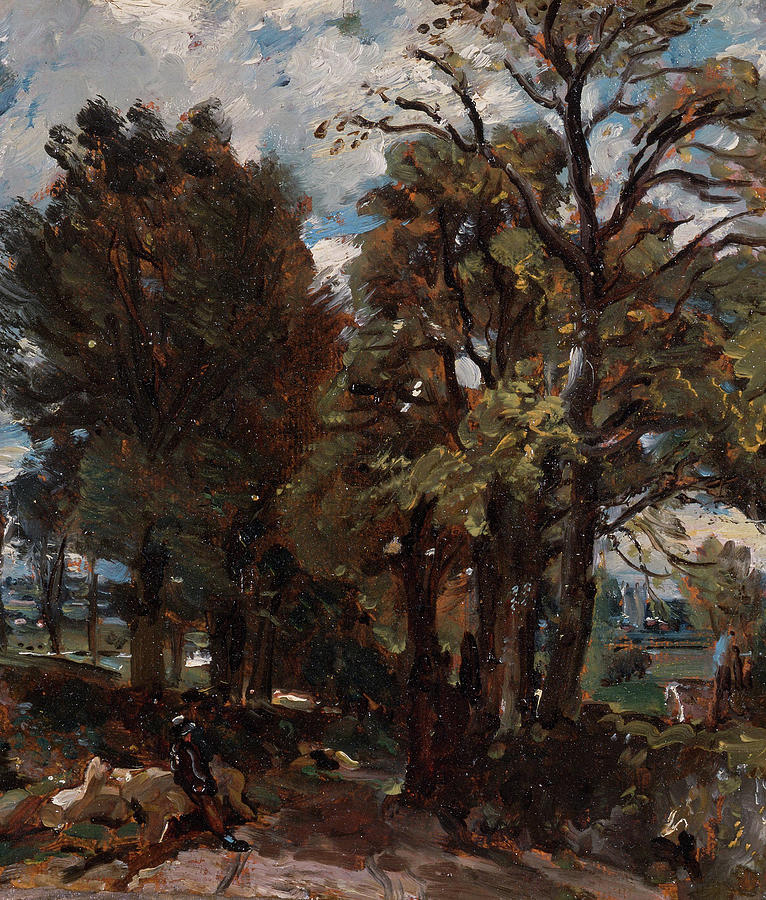 John Constable Painting - Fen Lane, East Bergholt #2 by John Constable