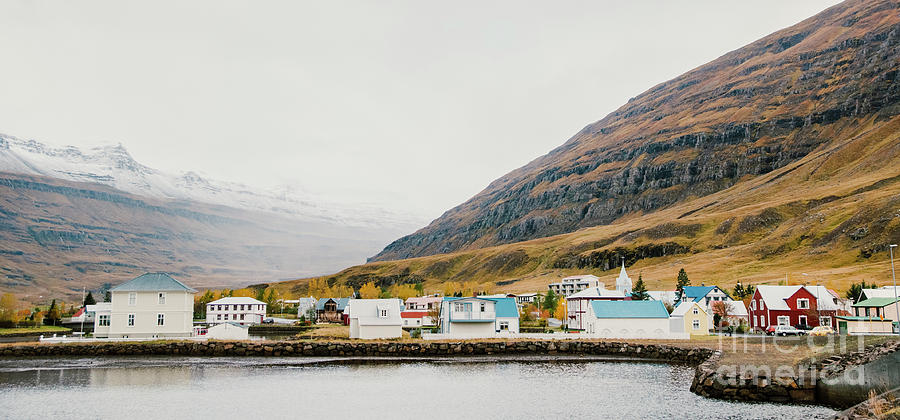 Fishing village on the east coast of Iceland #2 Photograph by Joaquin Corbalan