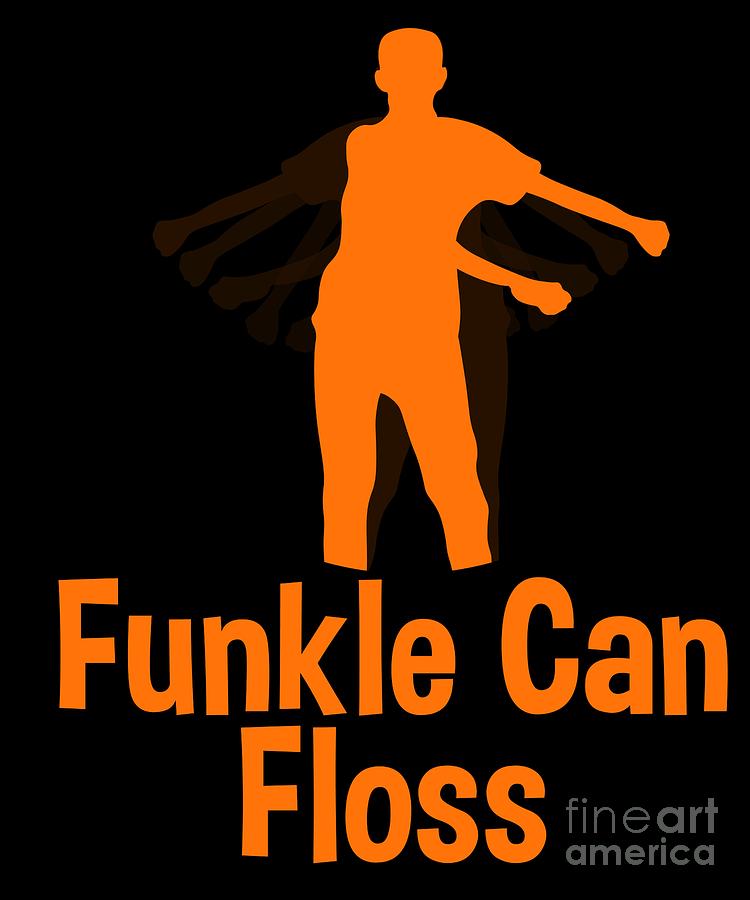 Flossing Dance Craze Gift for Uncle Funcles Latest School Kids Dancing Craze #3 Digital Art by Martin Hicks