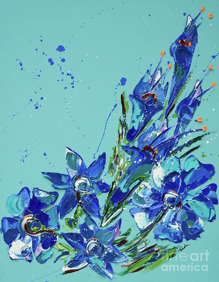 Flower, 2007 Painting by Penny Warden