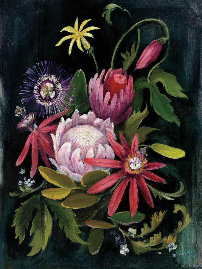 Flower Painting - Flower Show II #2 by Julia Purinton