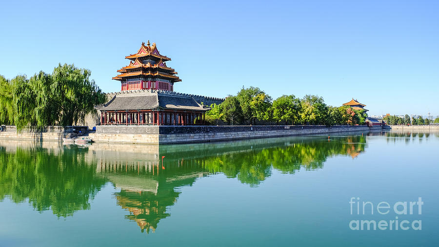 Forbidden City Watchtower  Photograph by Iryna Liveoak