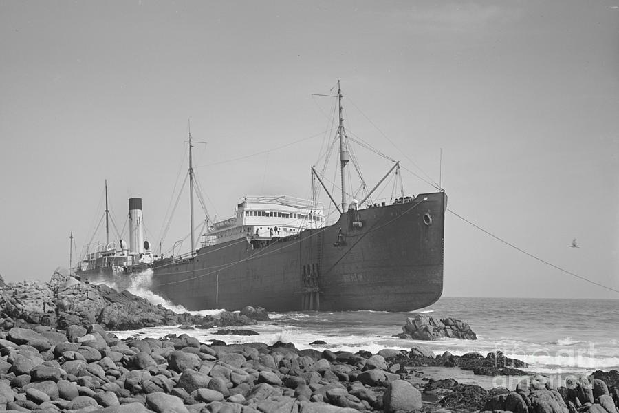 Frank Buck Photograph - Frank H. Buck was an oil tanker of the Associated Oil Company an #2 by Monterey County Historical Society