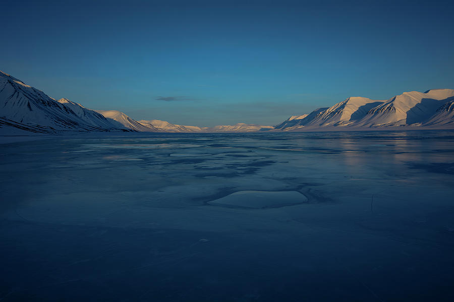 Frozen Fjord Photograph by Arctic FineArt - Fine Art America