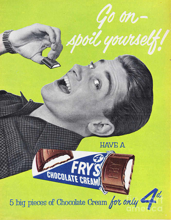 Frys Chocolate Cream #2 Photograph by Picture Post
