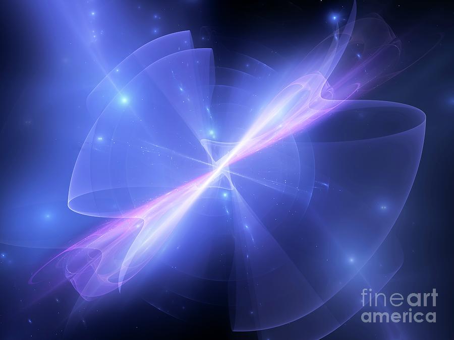 Interstellar Photograph - Gamma Ray Burst #2 by Sakkmesterke/science Photo Library